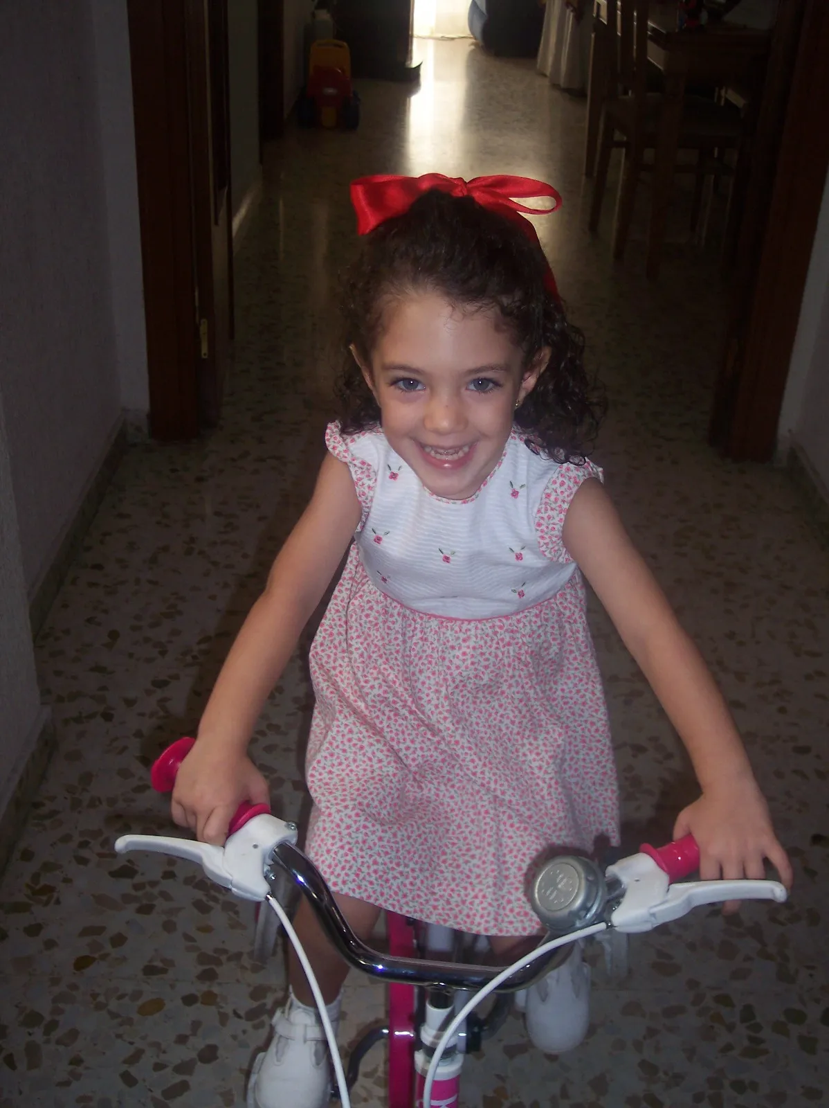 Una niña incansable